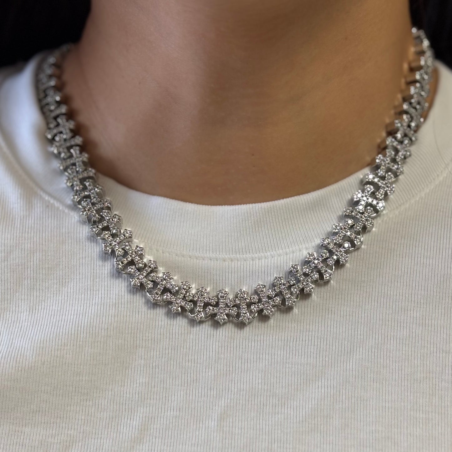 Infinite Cross Necklace