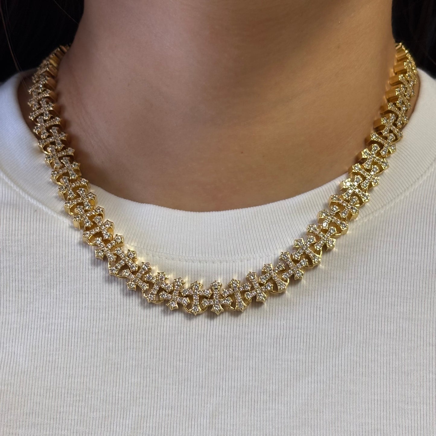 Infinite Cross Necklace