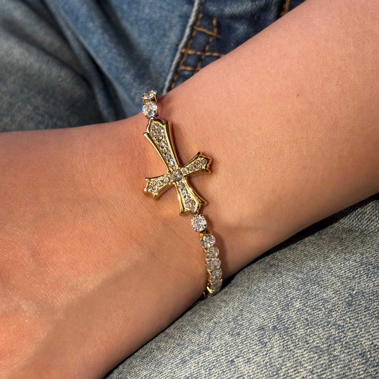 Grand Cross Bracelet