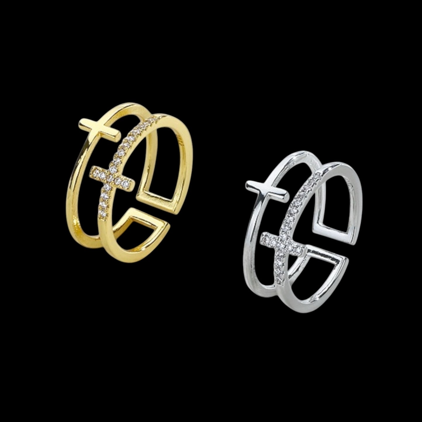 Dual Cross Ring