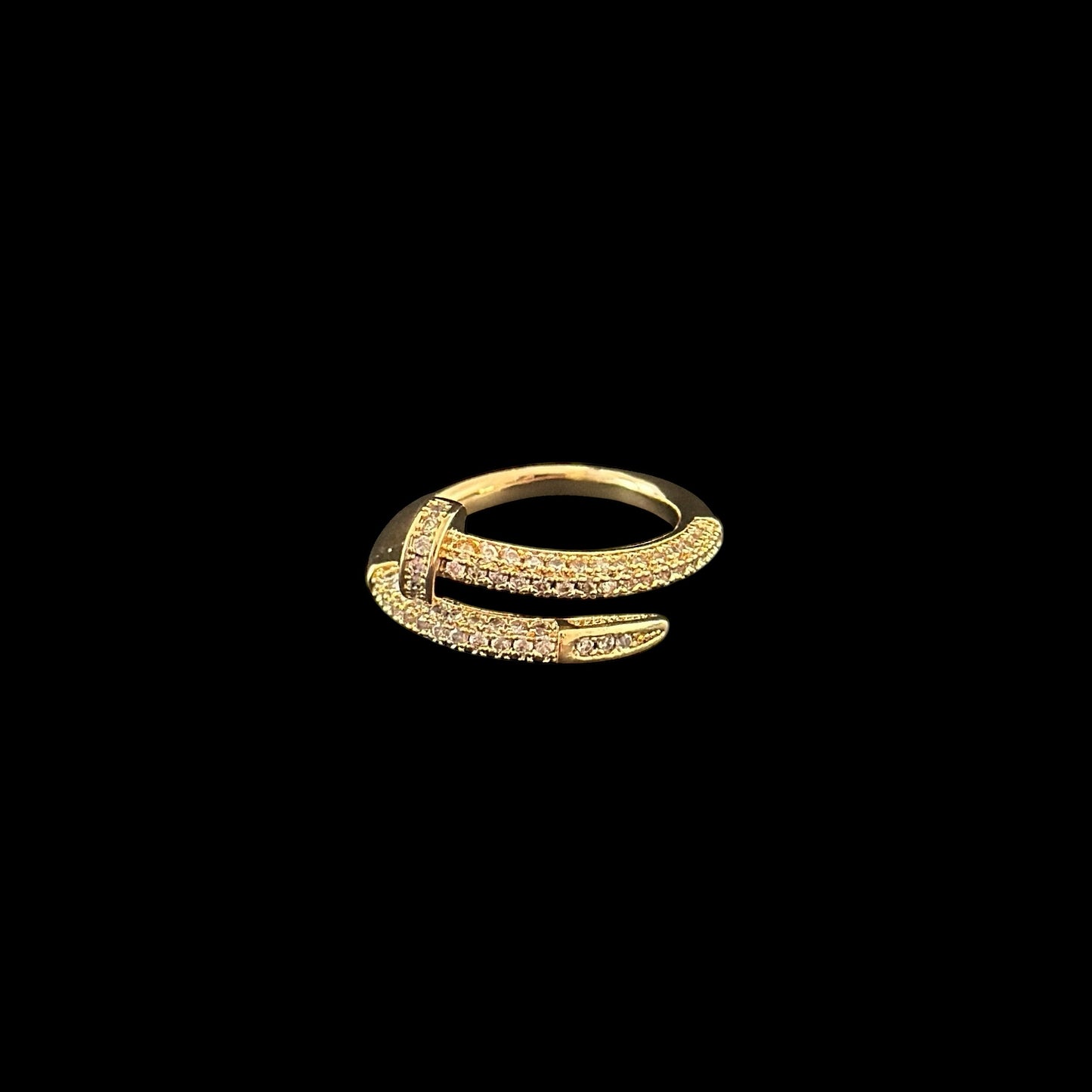 Glitter Nail Ring