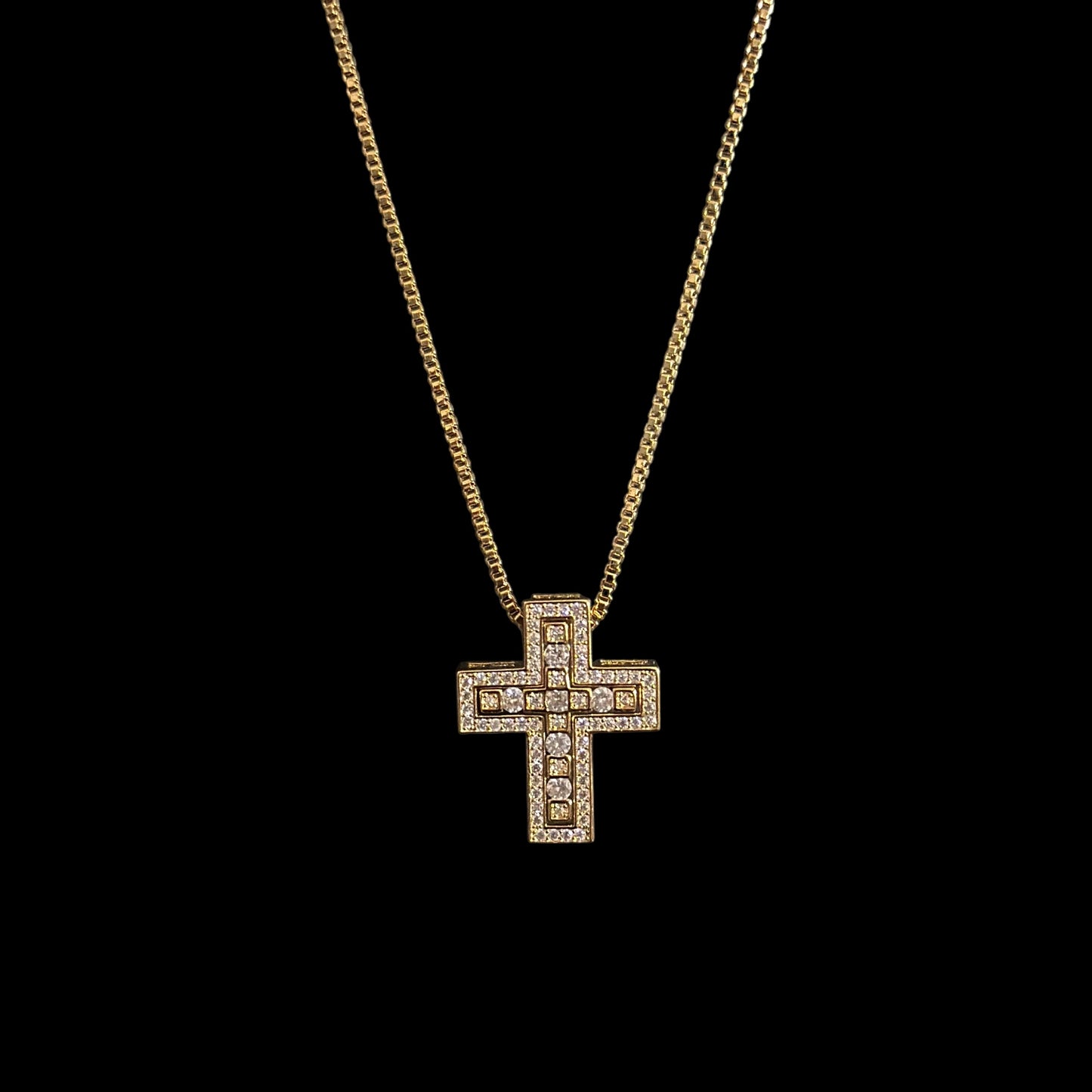 Cross X Necklace