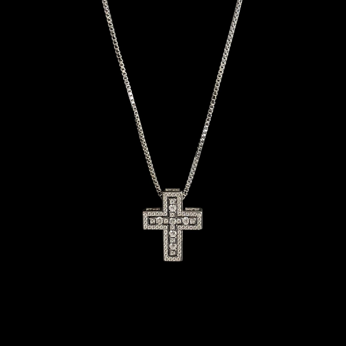 Cross X Necklace