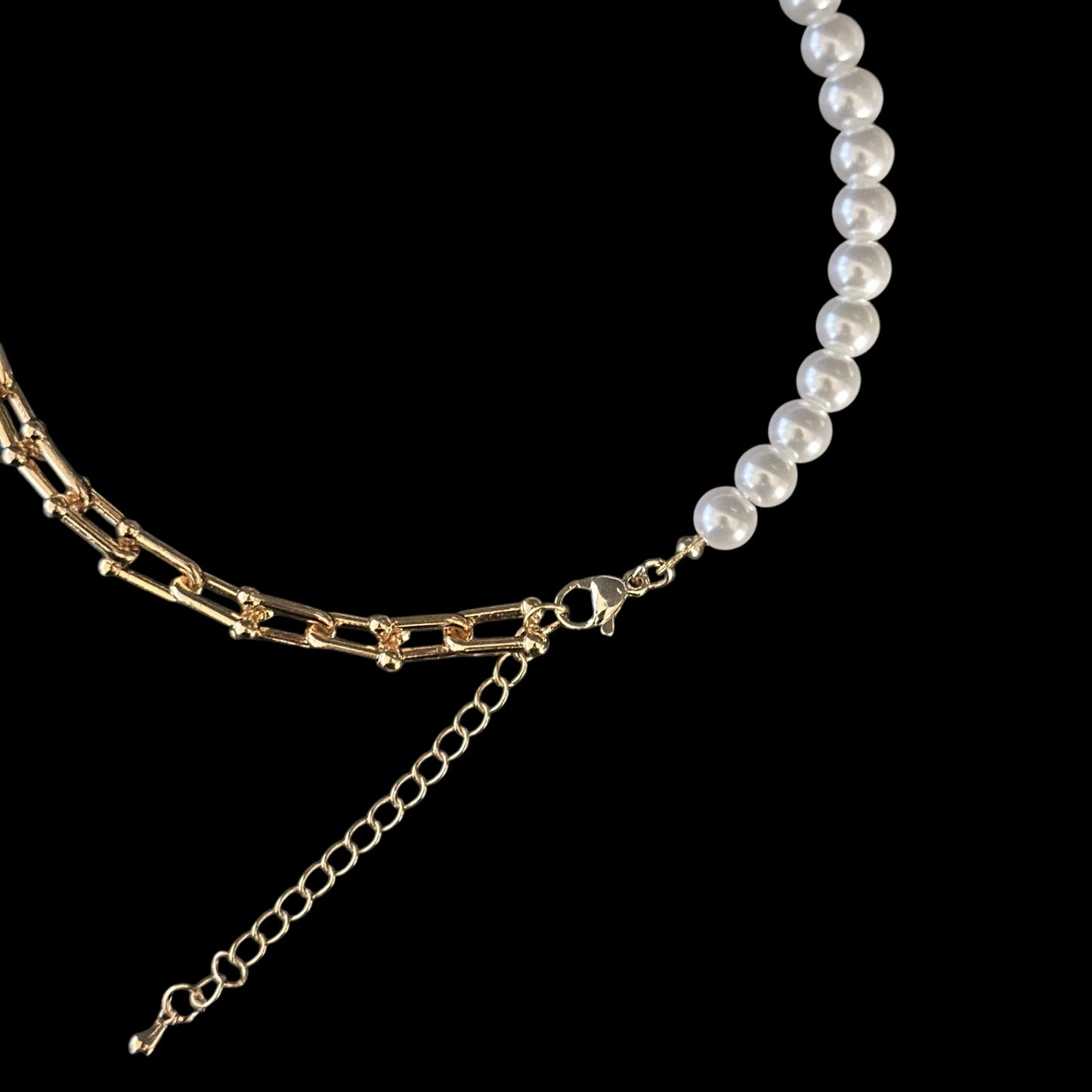 Pearl Combine Necklace