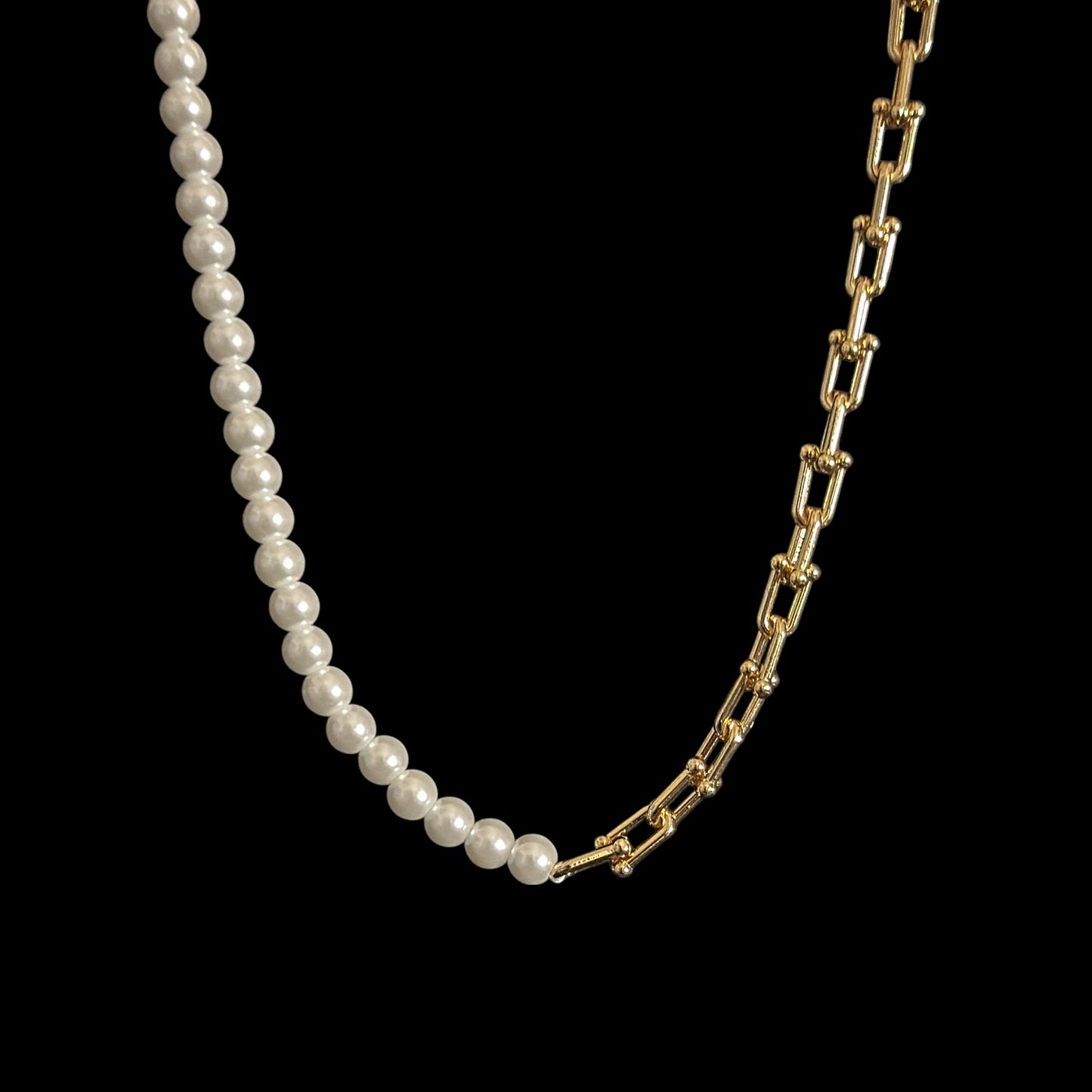 Pearl Combine Necklace