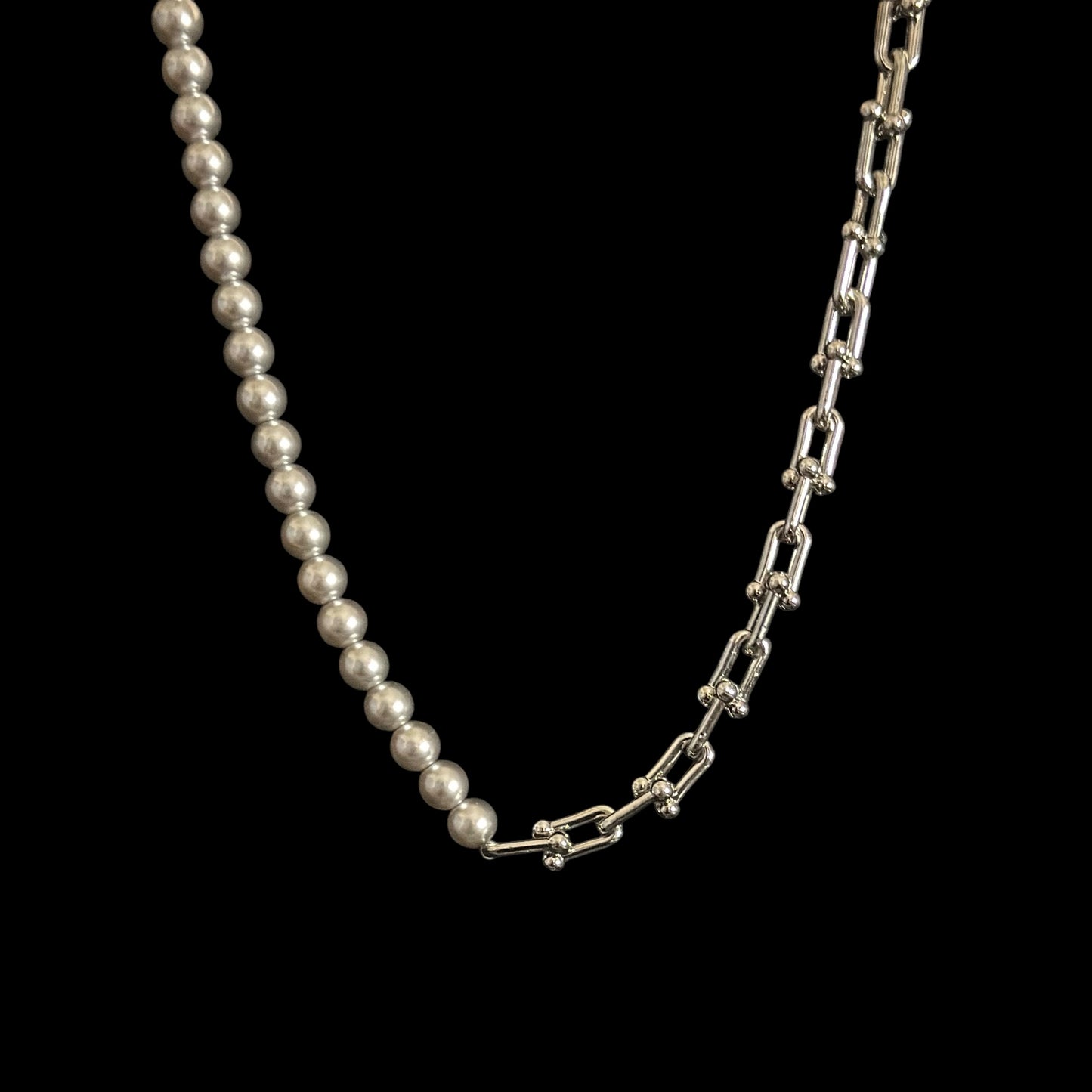 Pearl Combine Necklace