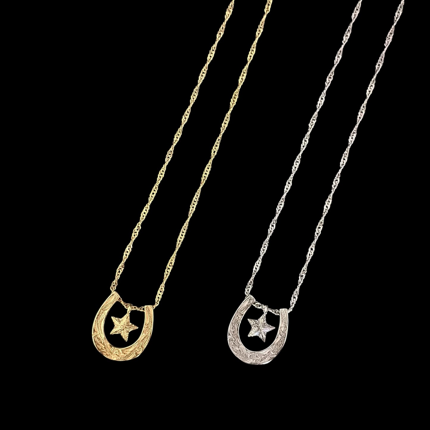 Hawaiian Horseshoe Star Necklace