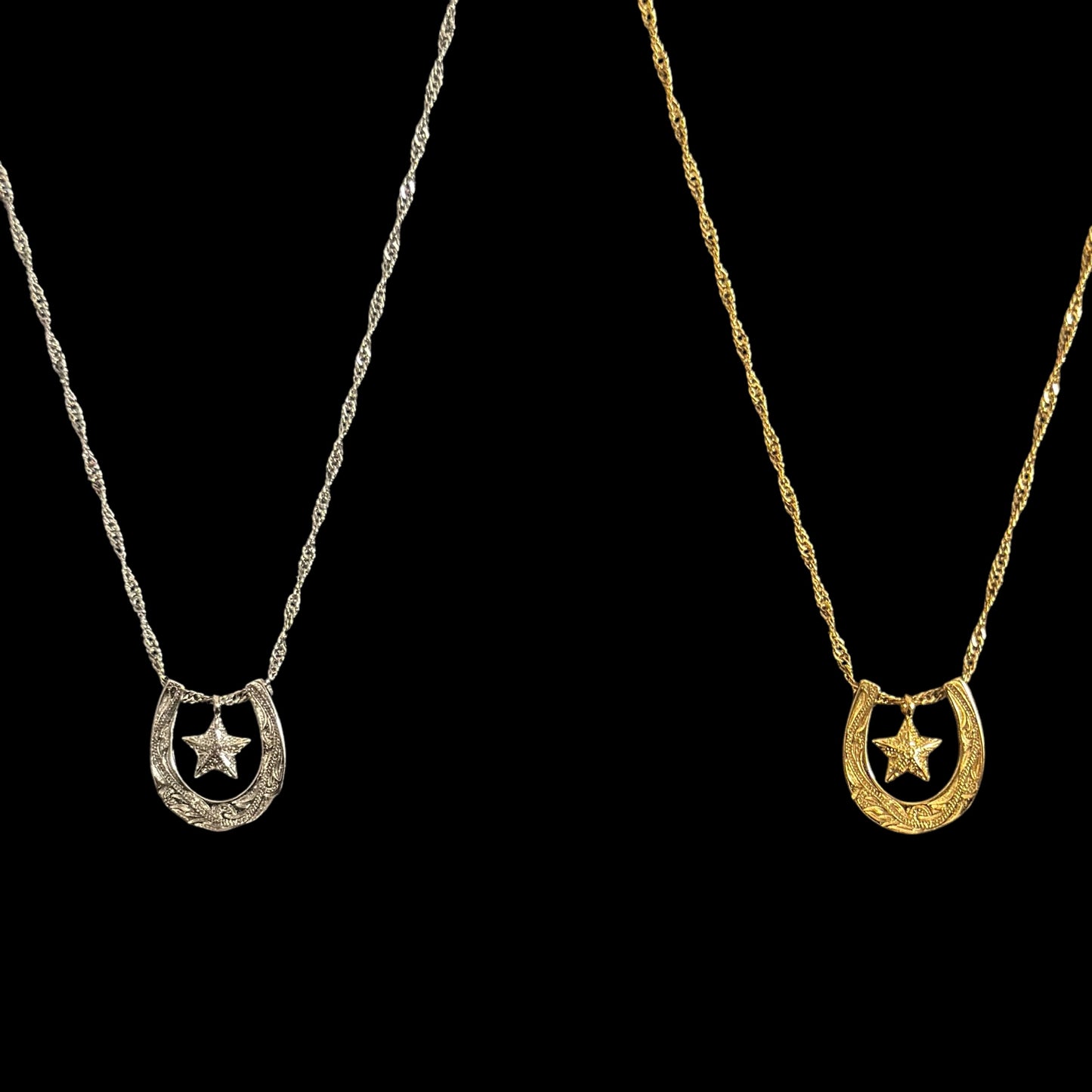 Hawaiian Horseshoe Star Necklace