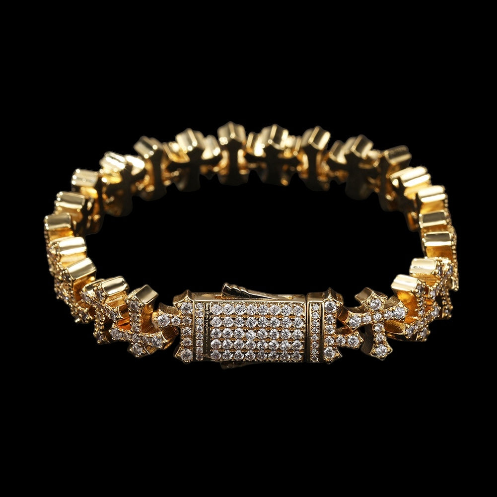 Infinite Cross Bracelet