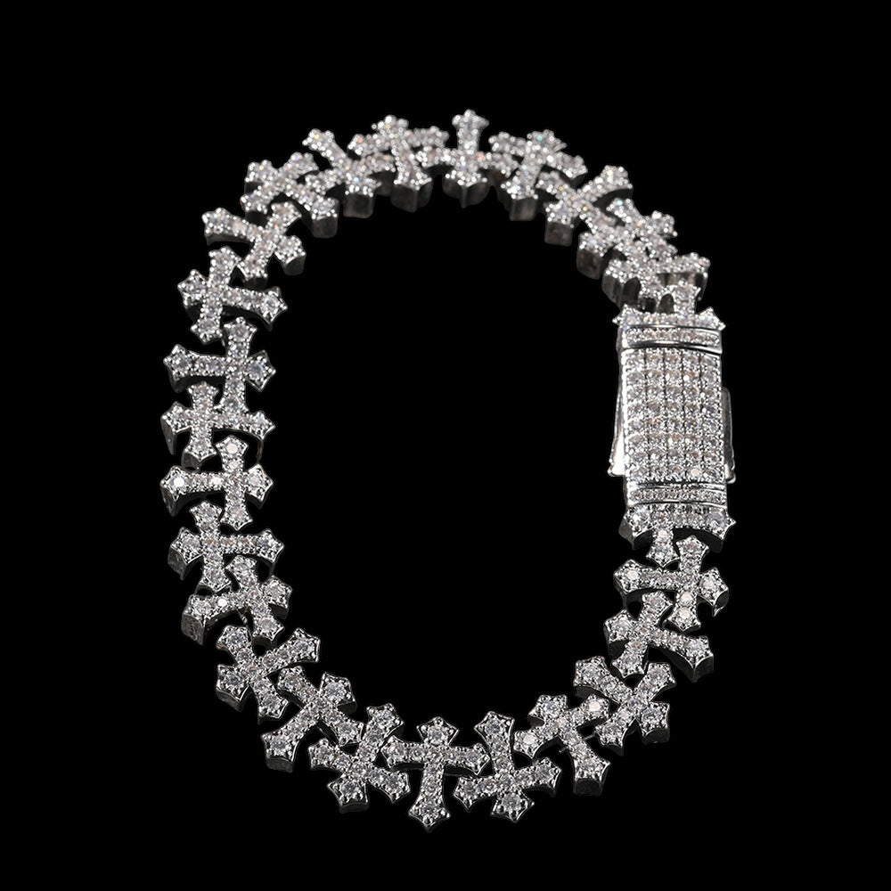 Infinite Cross Bracelet