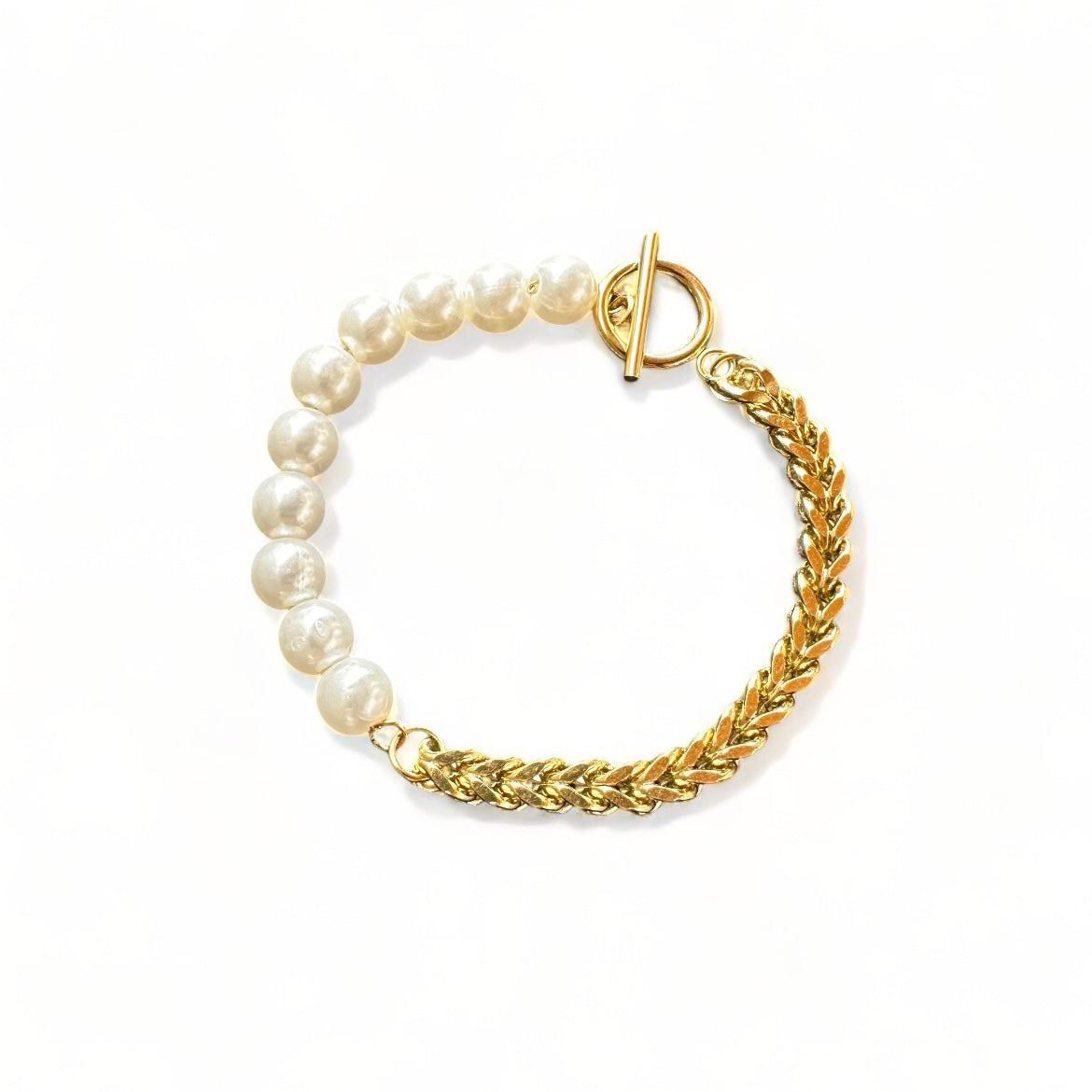 Pearl Chain Bracelet