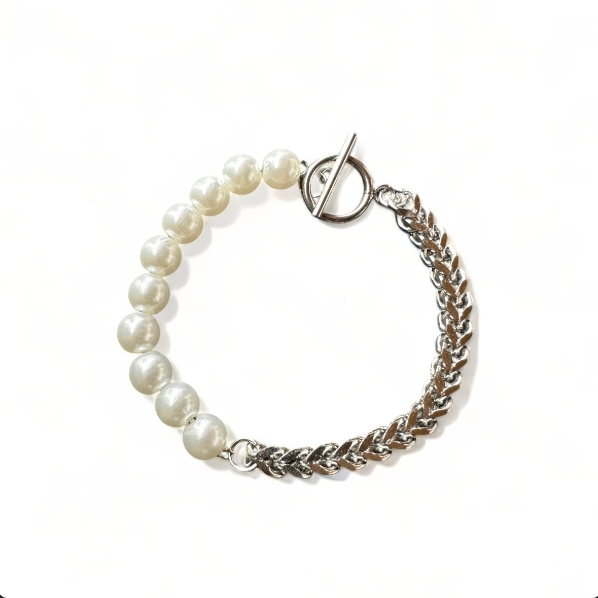 Pearl Chain Bracelet