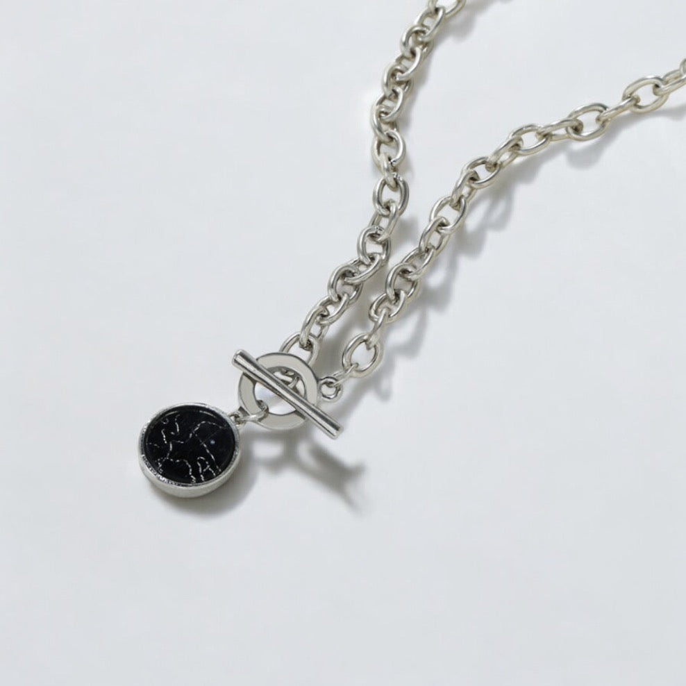 Coin Plate Necklace