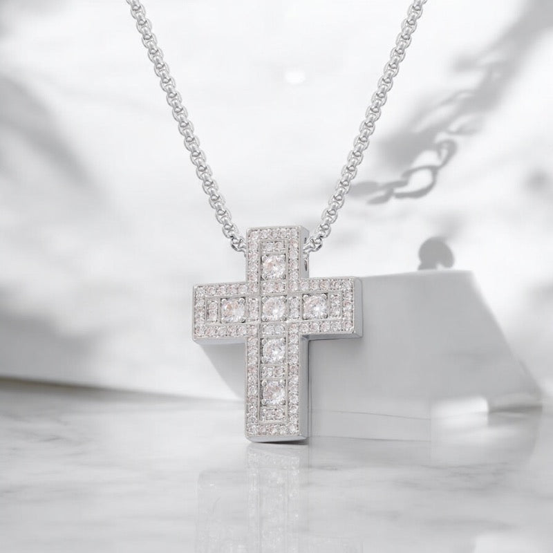 Cross X Necklace