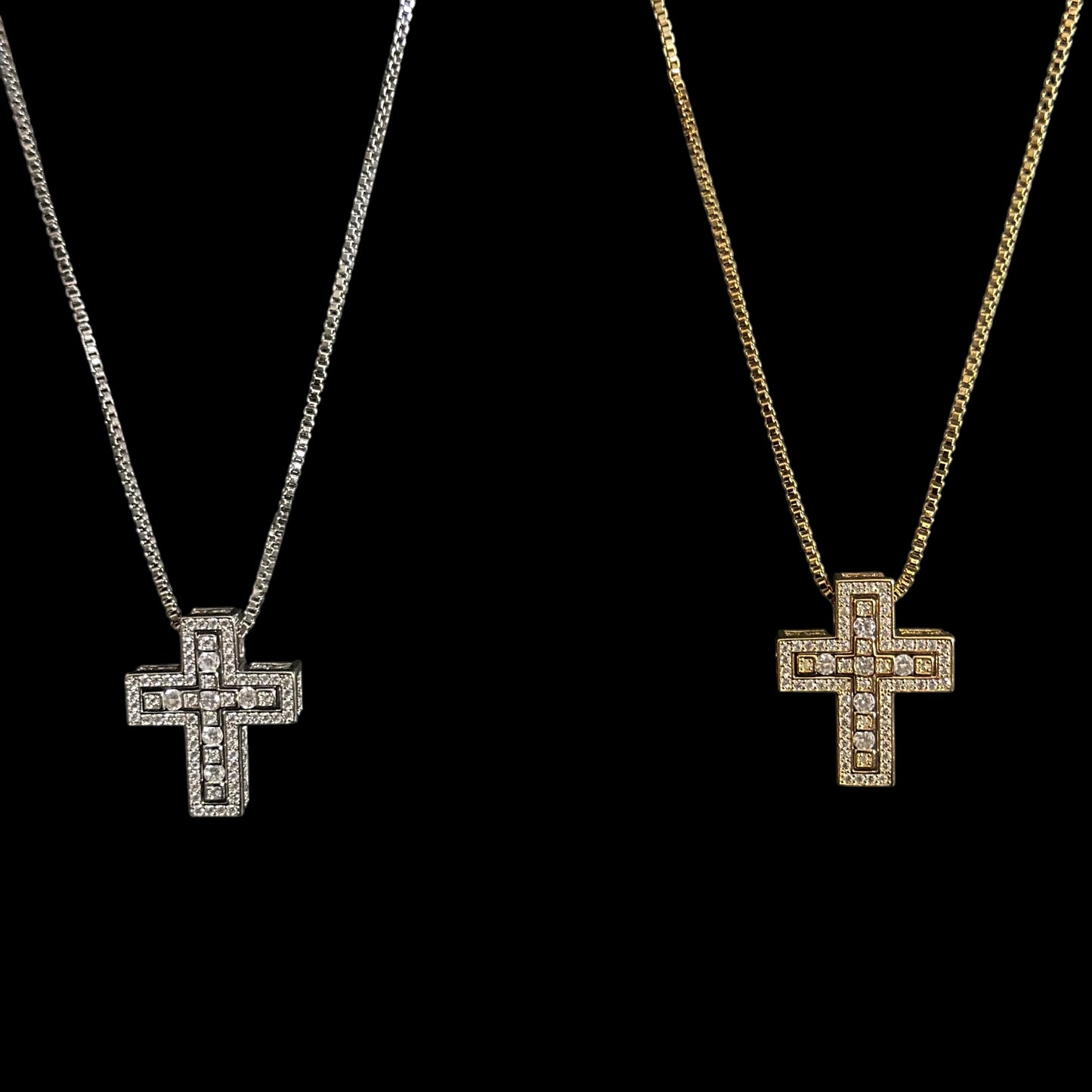 Cross X Necklace